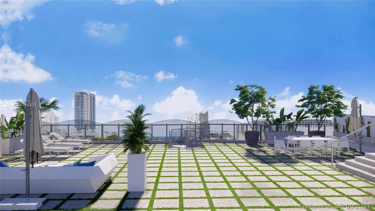 1 option proposed tile terrace permit