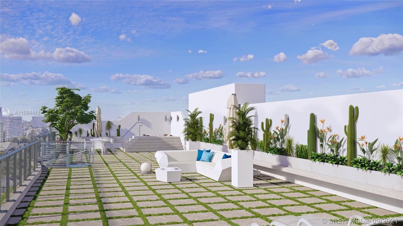 1 option proposed tile terrace permit