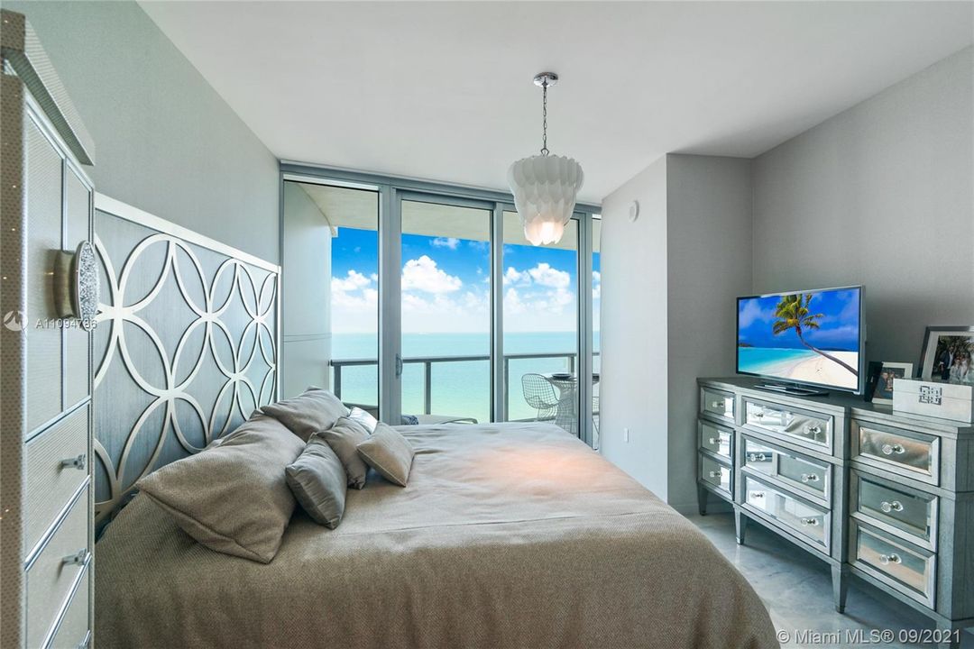 Ocean view from bedroom