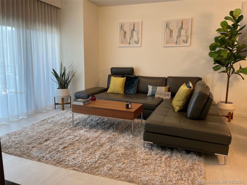 Living Area with Floor Rug