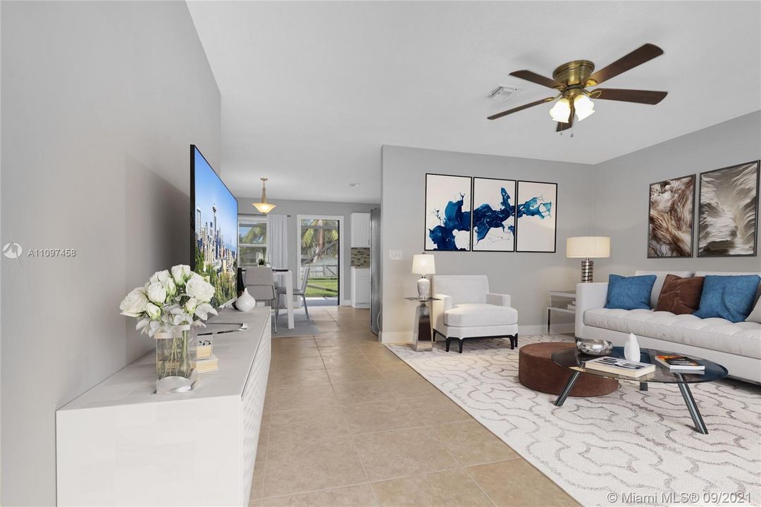 To help visualize this home’s floor-plan and to highlight its potential, virtual furnishings may have been added to photos found in this listing.