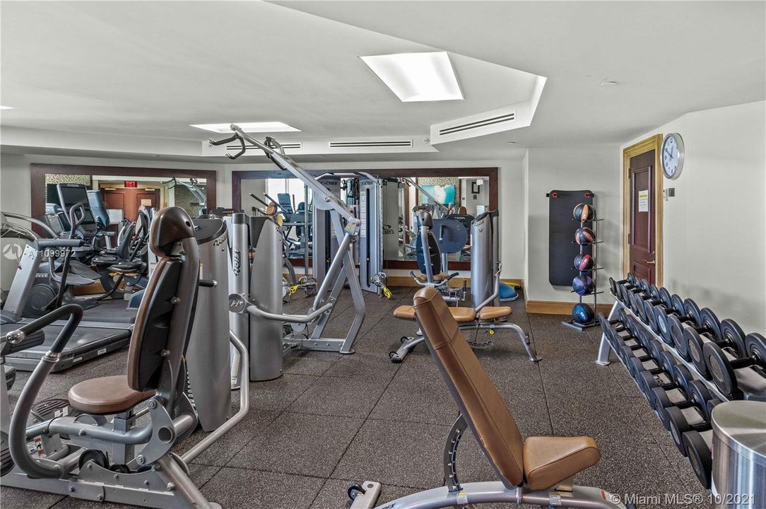 Gym in Building