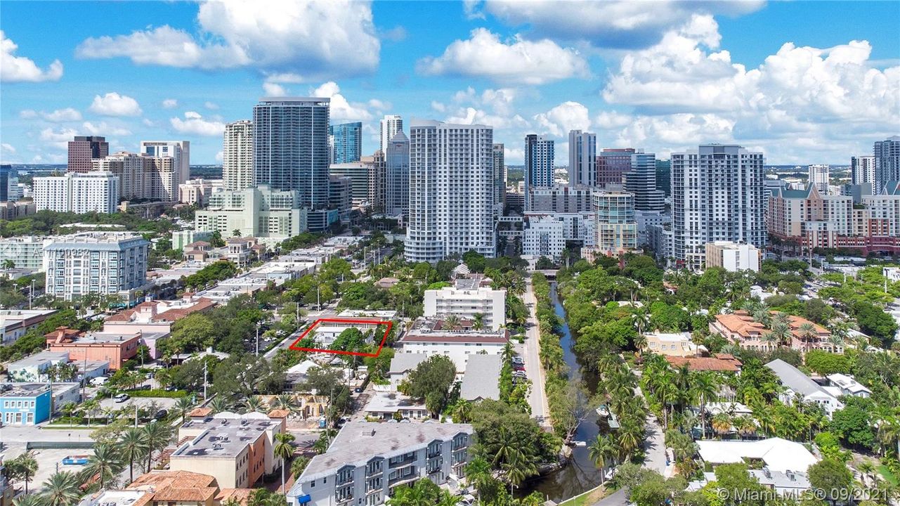 Beautiful view of Downtown Fort Lauderdale