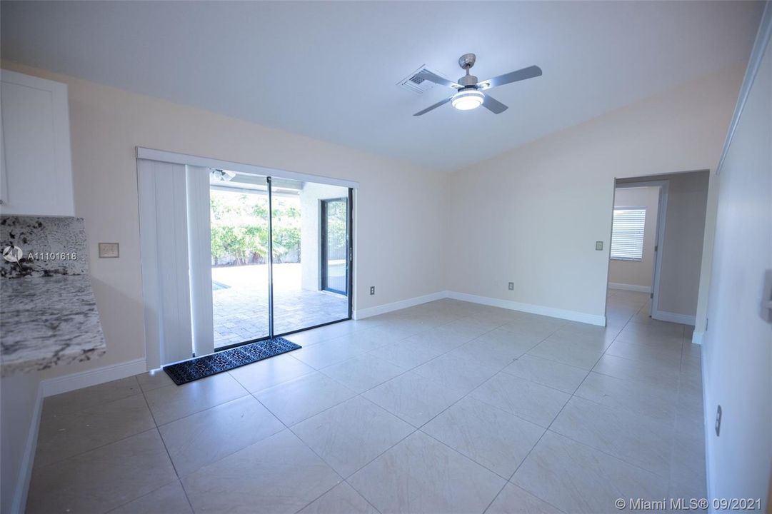 FAMILY ROOM OFF KITCHEN