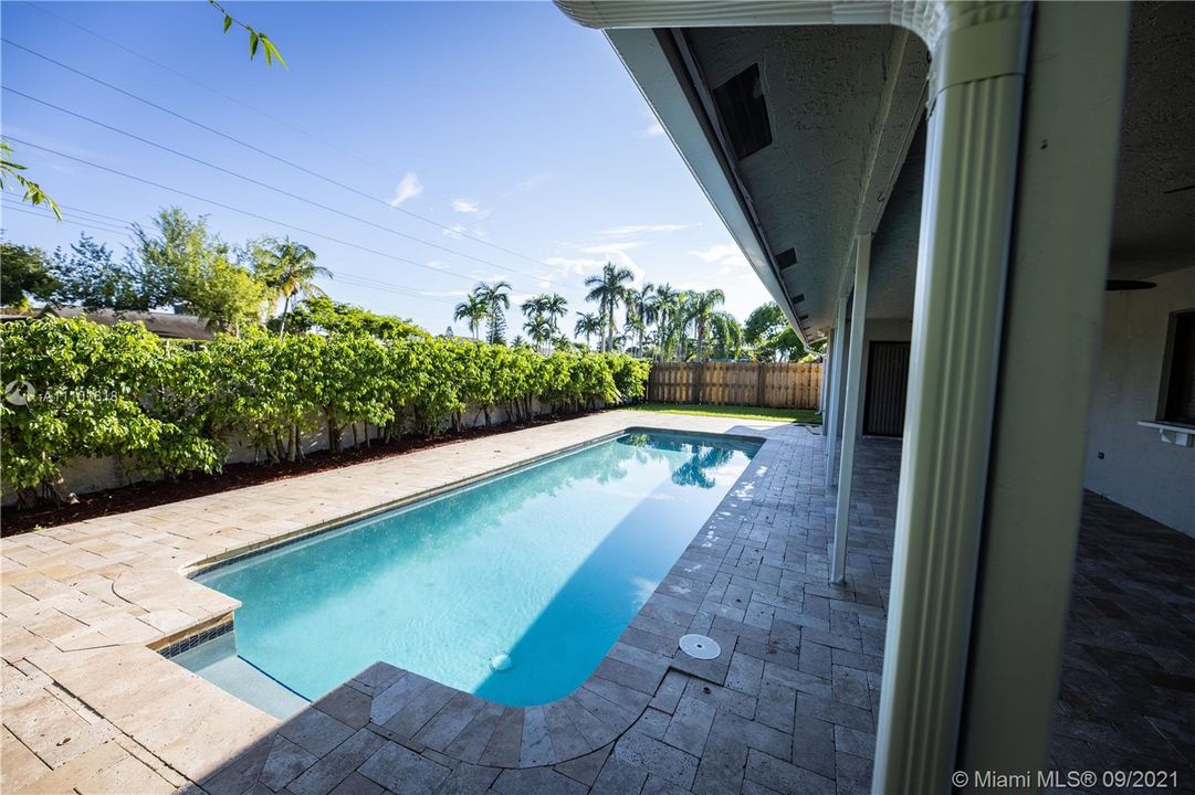 PRIVATE BACKYARD POOL