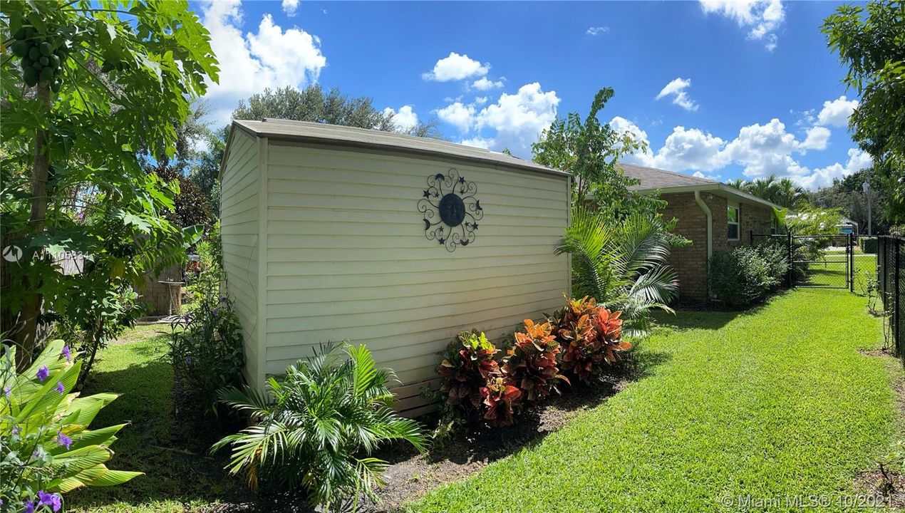 Separate Storage Shed