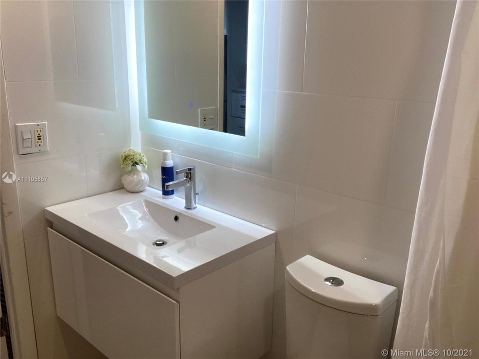 Brand newest bath with deep soaking tub