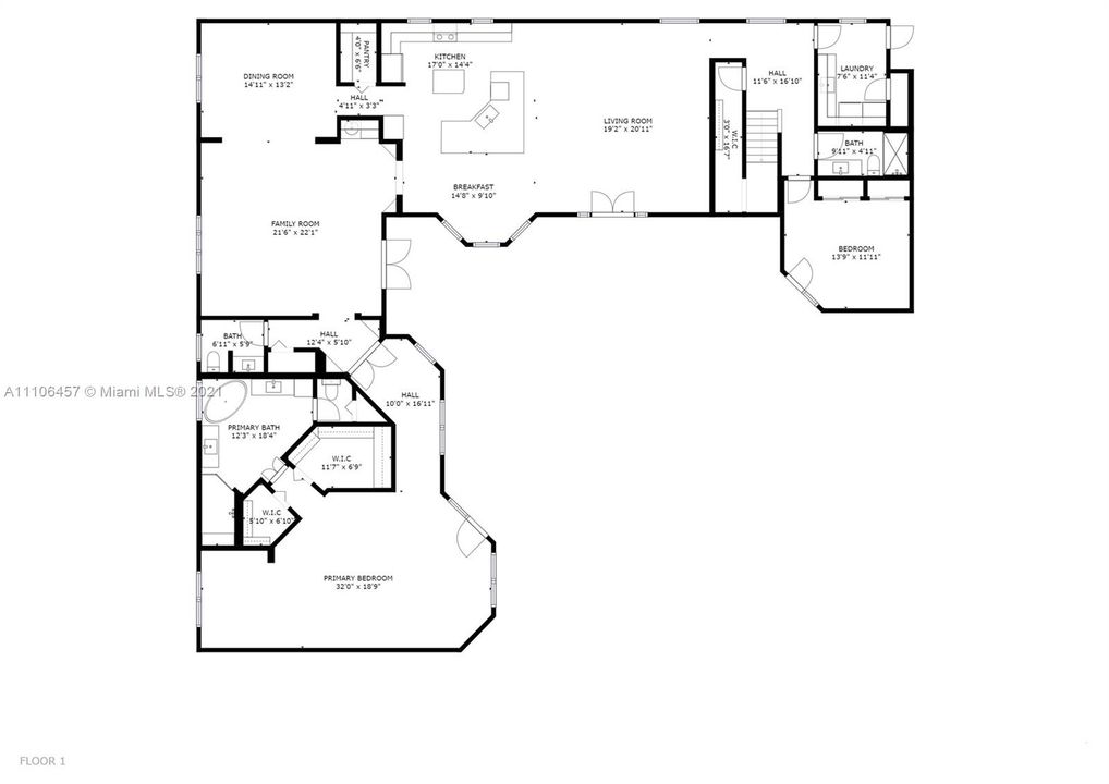 First floor- in-law suite is not on the floor plans