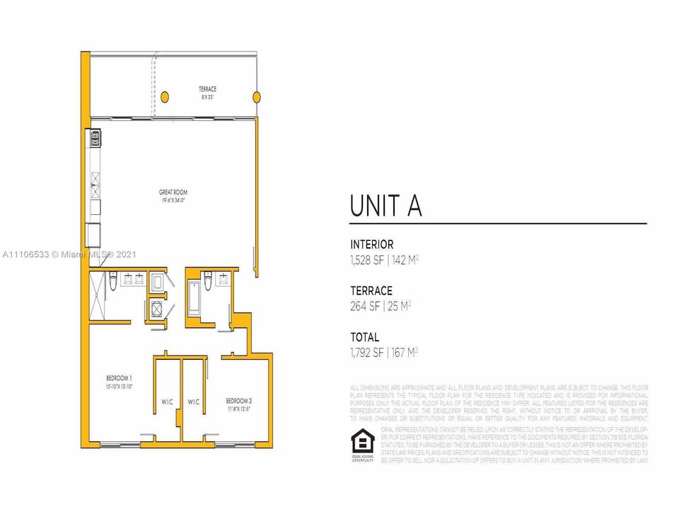 Recently Sold: $739,000 (2 beds, 2 baths, 1407 Square Feet)