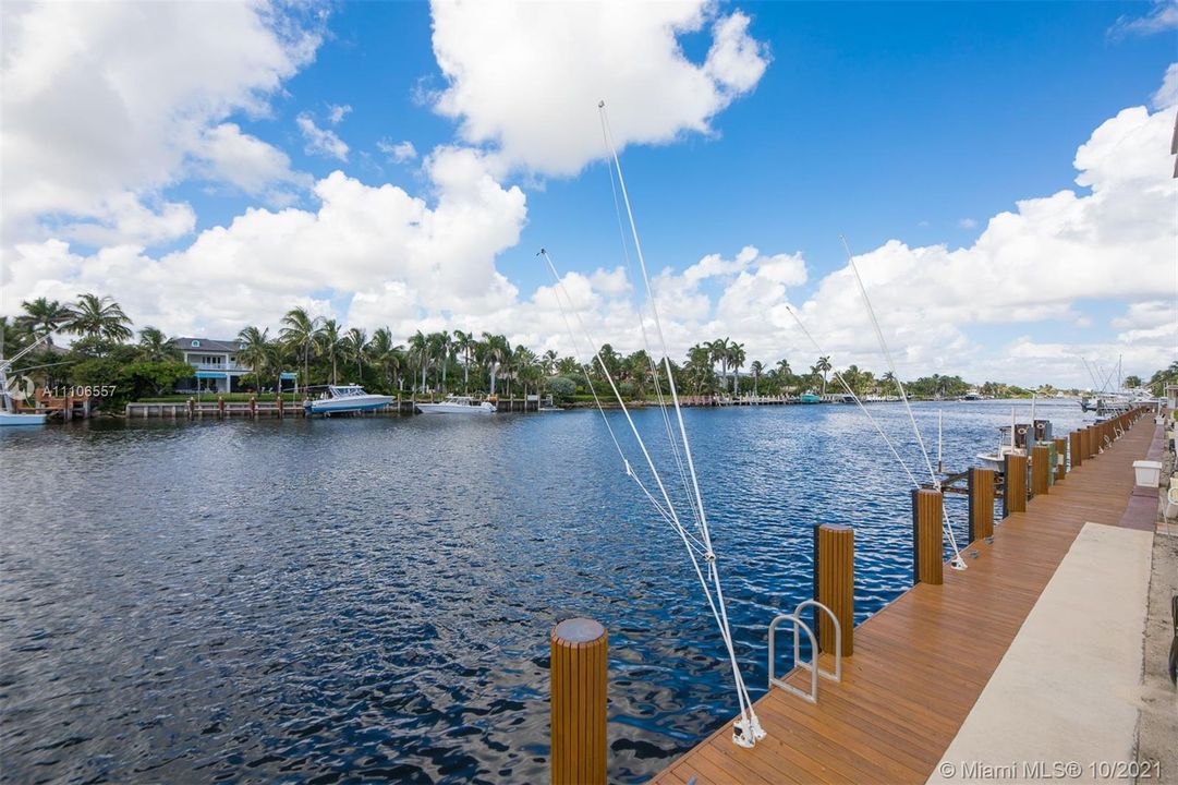 DOCK SPACE UPON AVAILABILTY