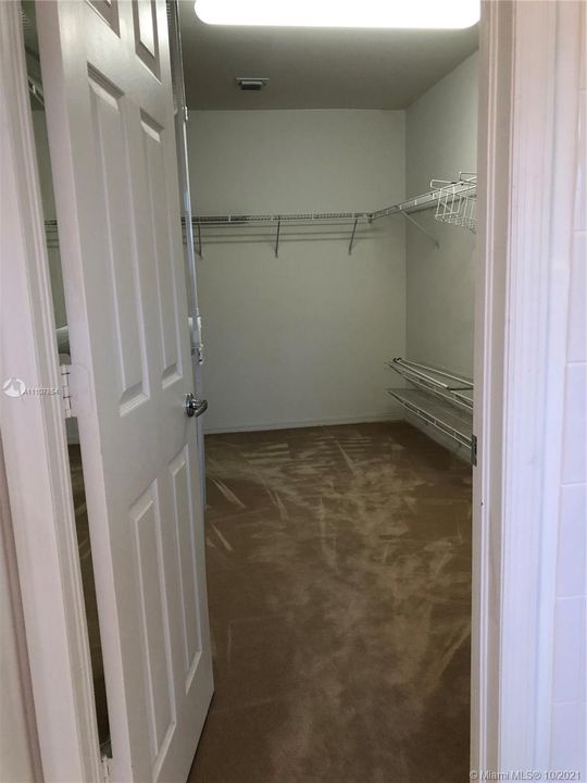 Very large master closet