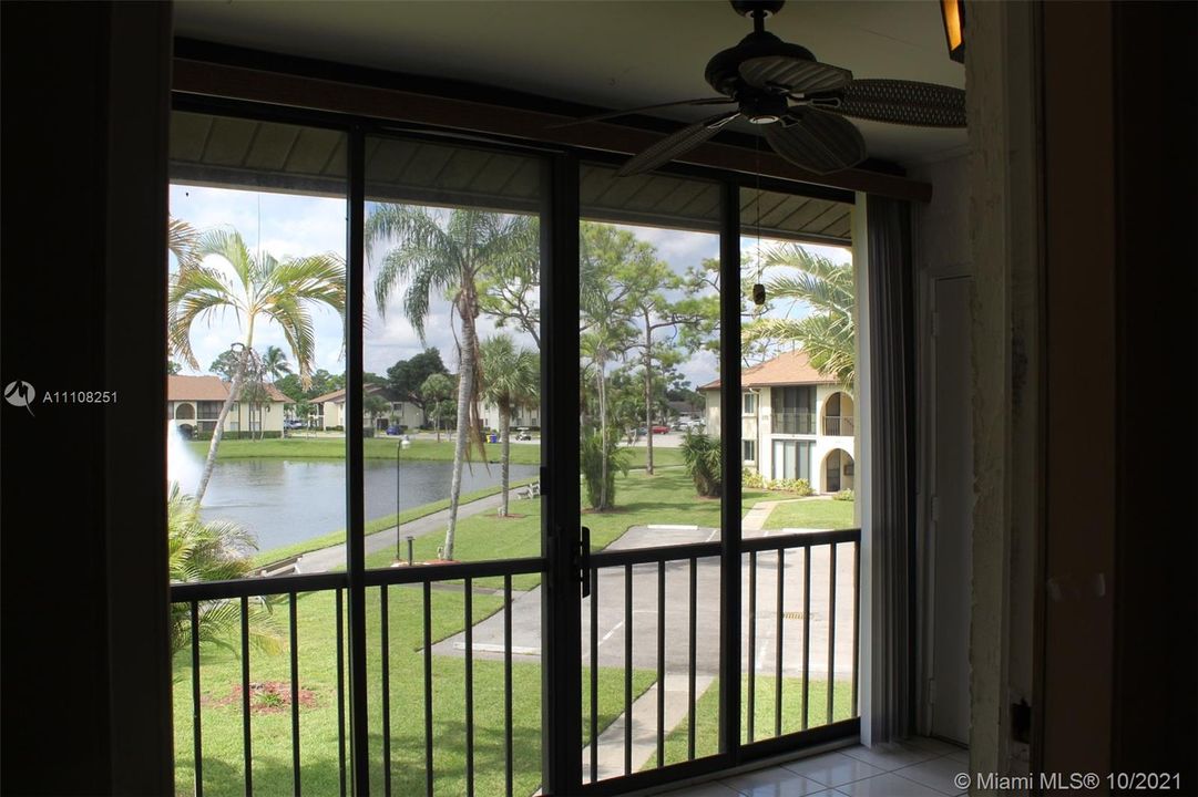 Large Second Floor Balcony