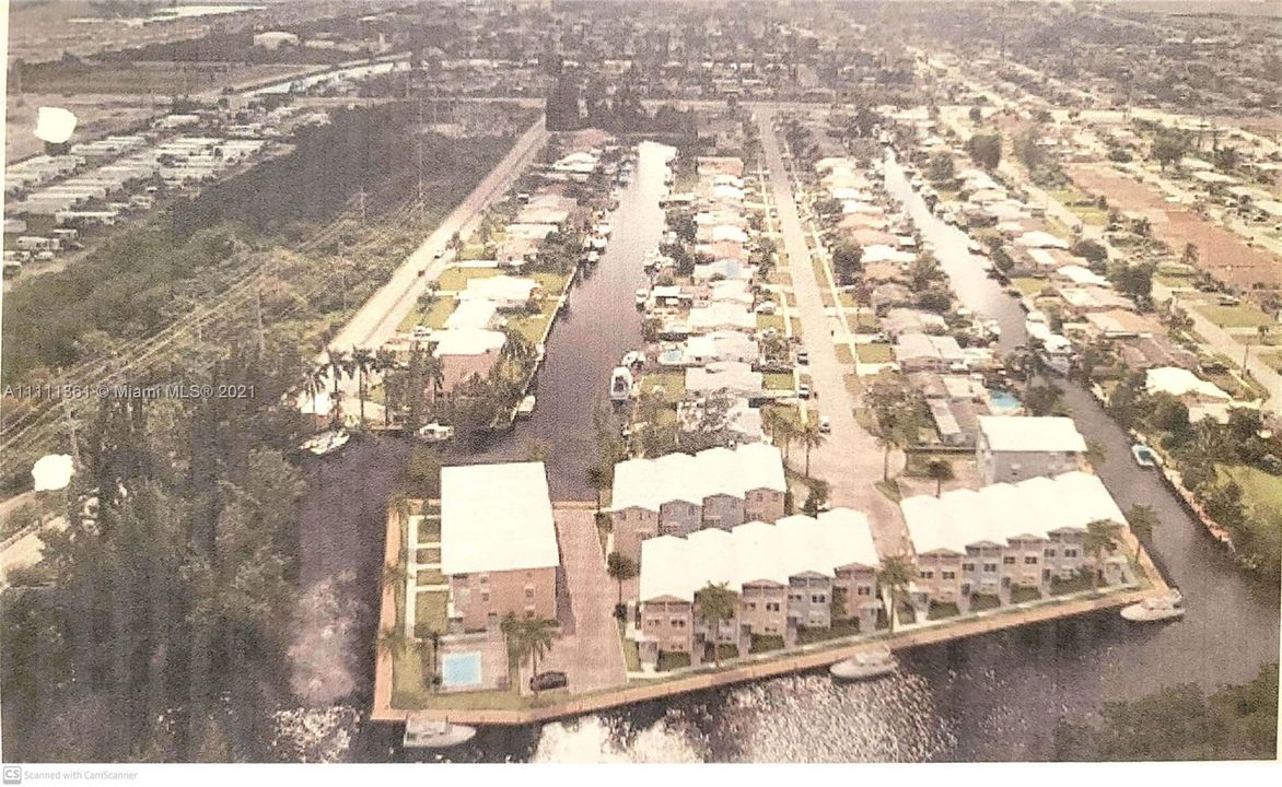 Conceptual 17 unit Waterfront Townhomes Community