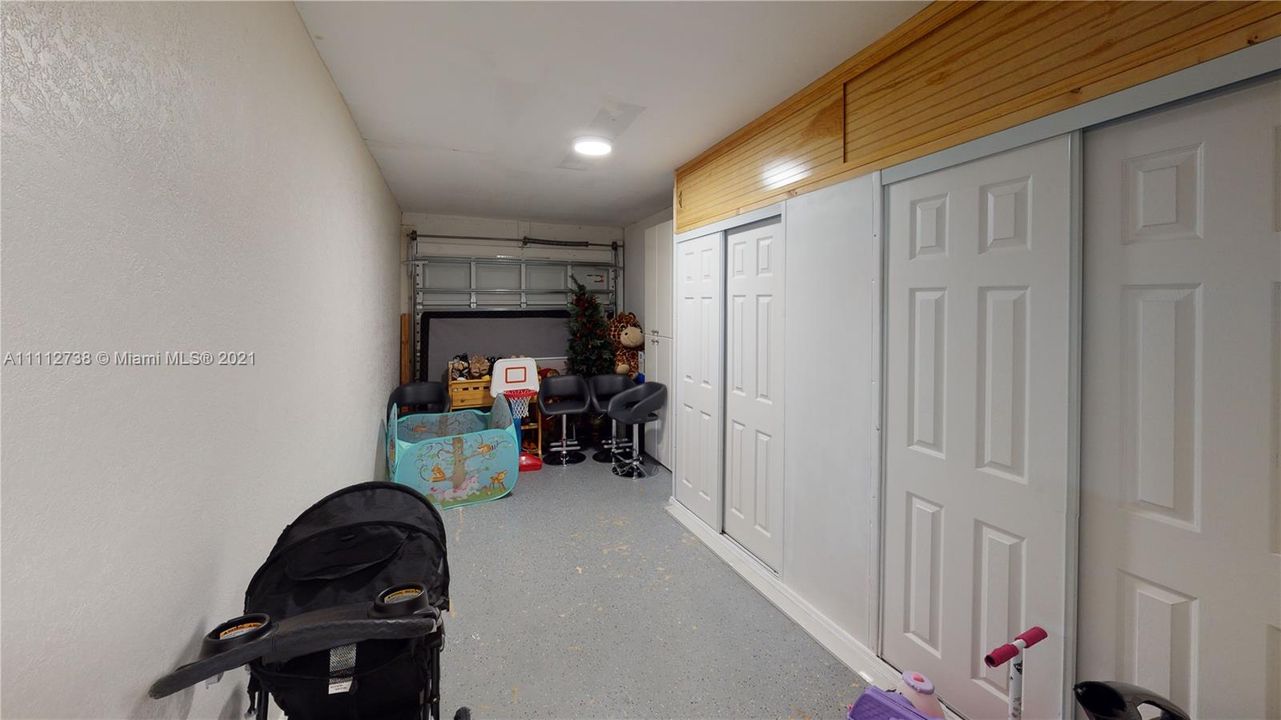 Garage converted into in-law suite