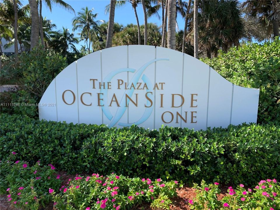 Plaza at Oceanside Marquee