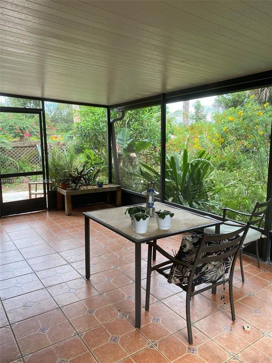 Inside Patio