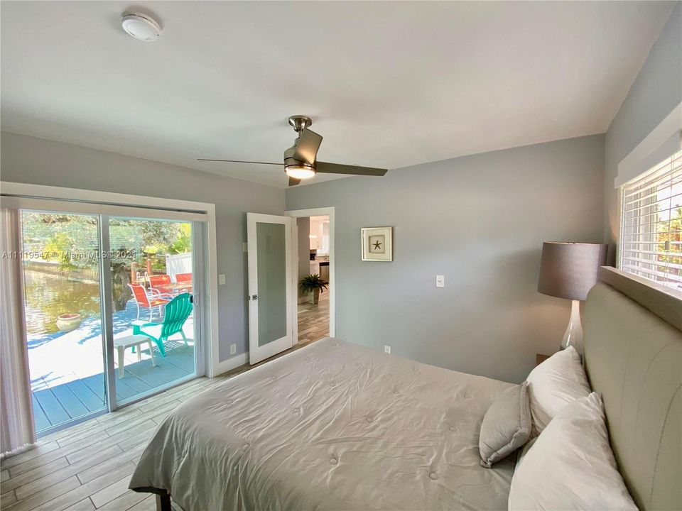 Main Bedroom with water view