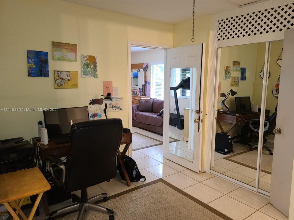 Office space by the master Bedroom
