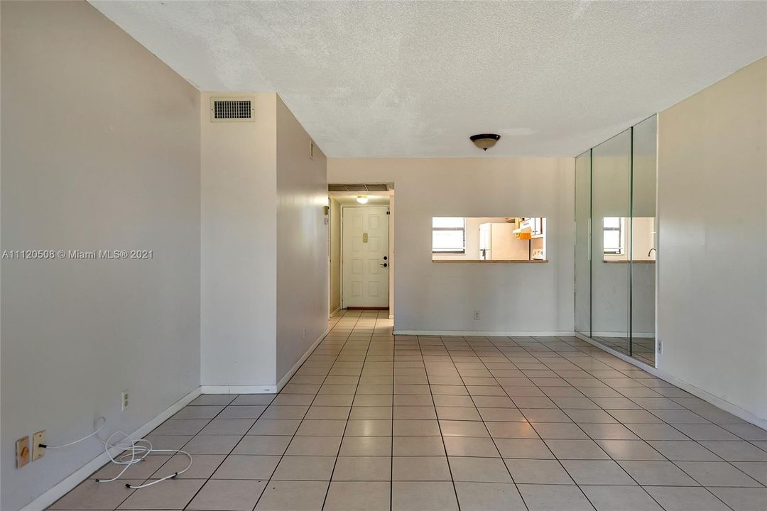 Living Room view towards front door