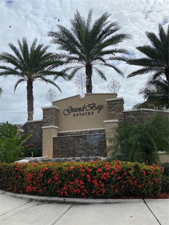 Main entrance of the community