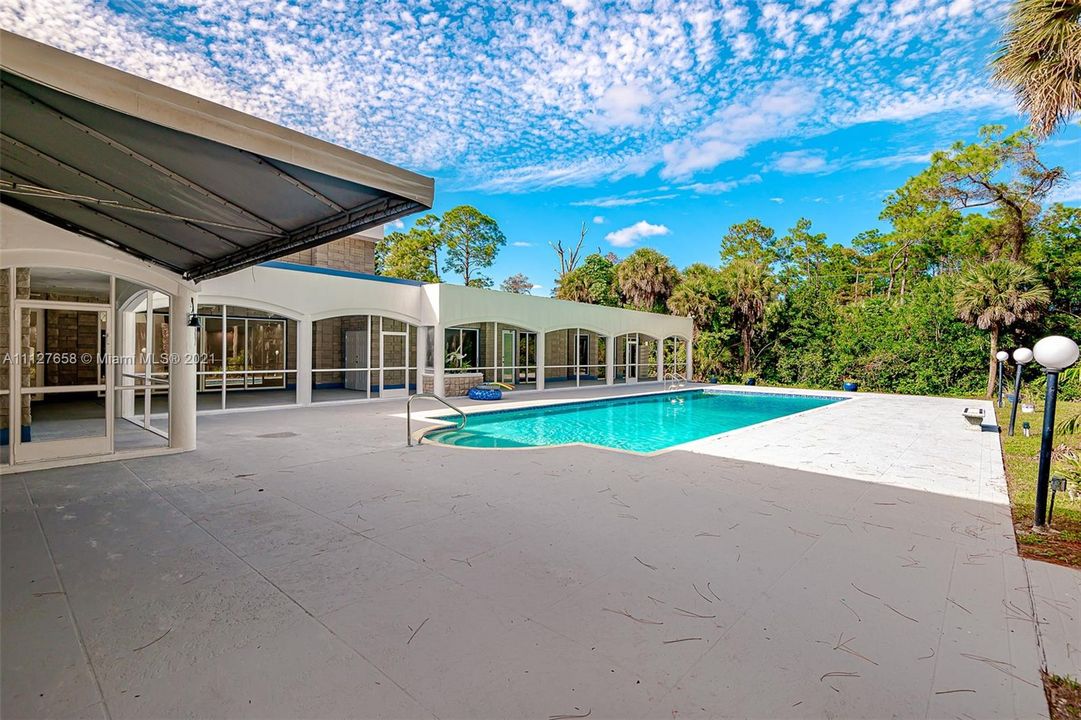 Patio / Pool View