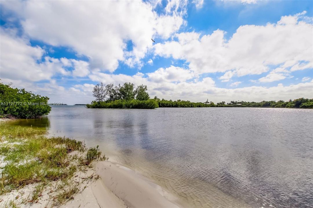 South beach looking south to Mandalay Island.