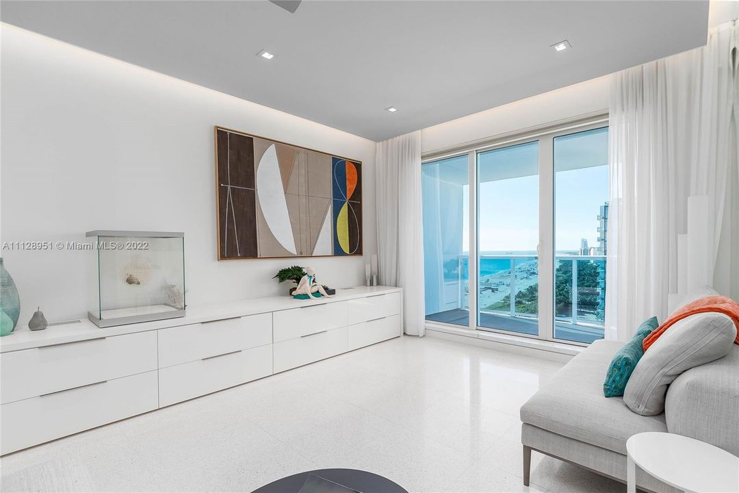 Expansive south Beach ocean views from your living room.
