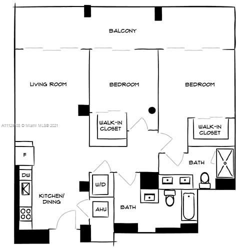 Recently Rented: $3,314 (2 beds, 2 baths, 995 Square Feet)