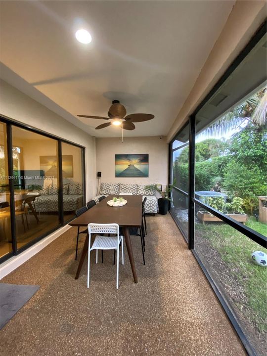 Screened Covered Patio