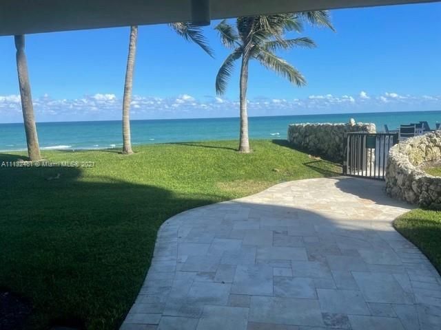 Walkway to pool and beach