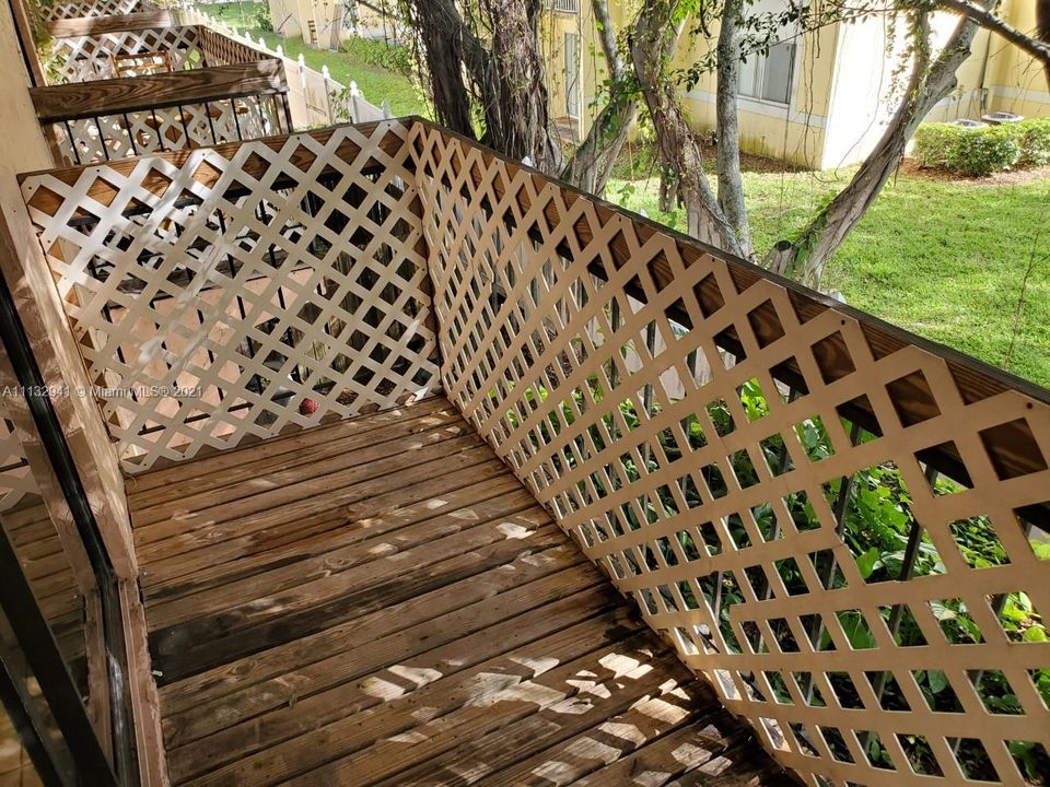 2nd Bedroom Balcony