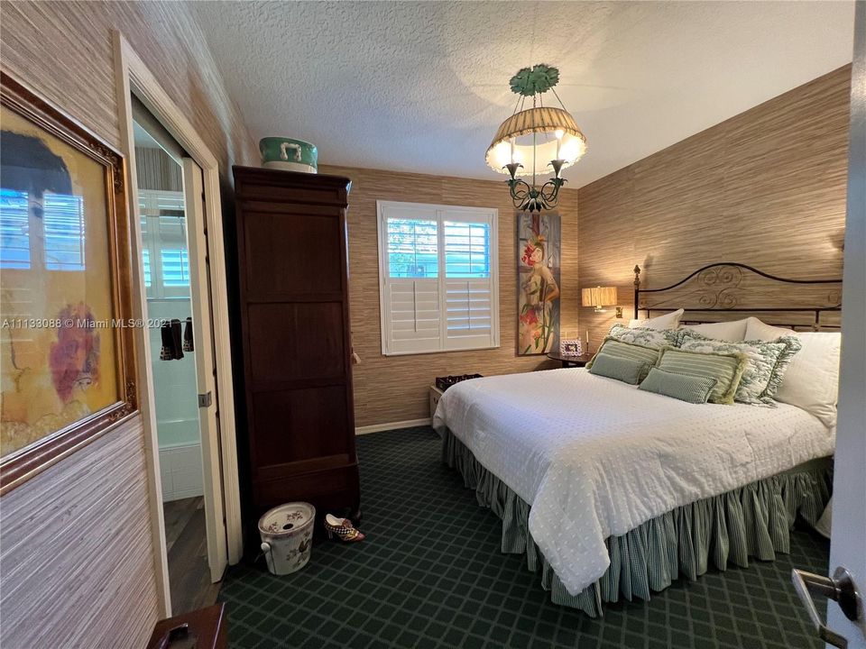 Could be your own bedroom or the perfect guest bedroom with connecting bathroom
