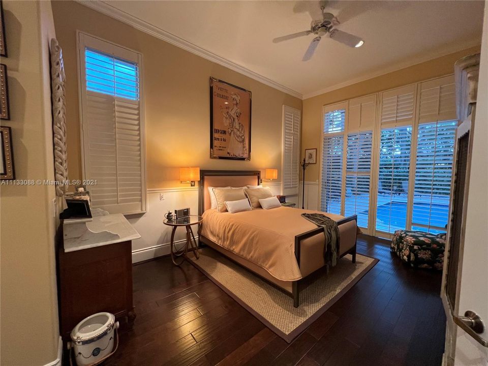 Easy to feel comfortable in this Master Bedroom