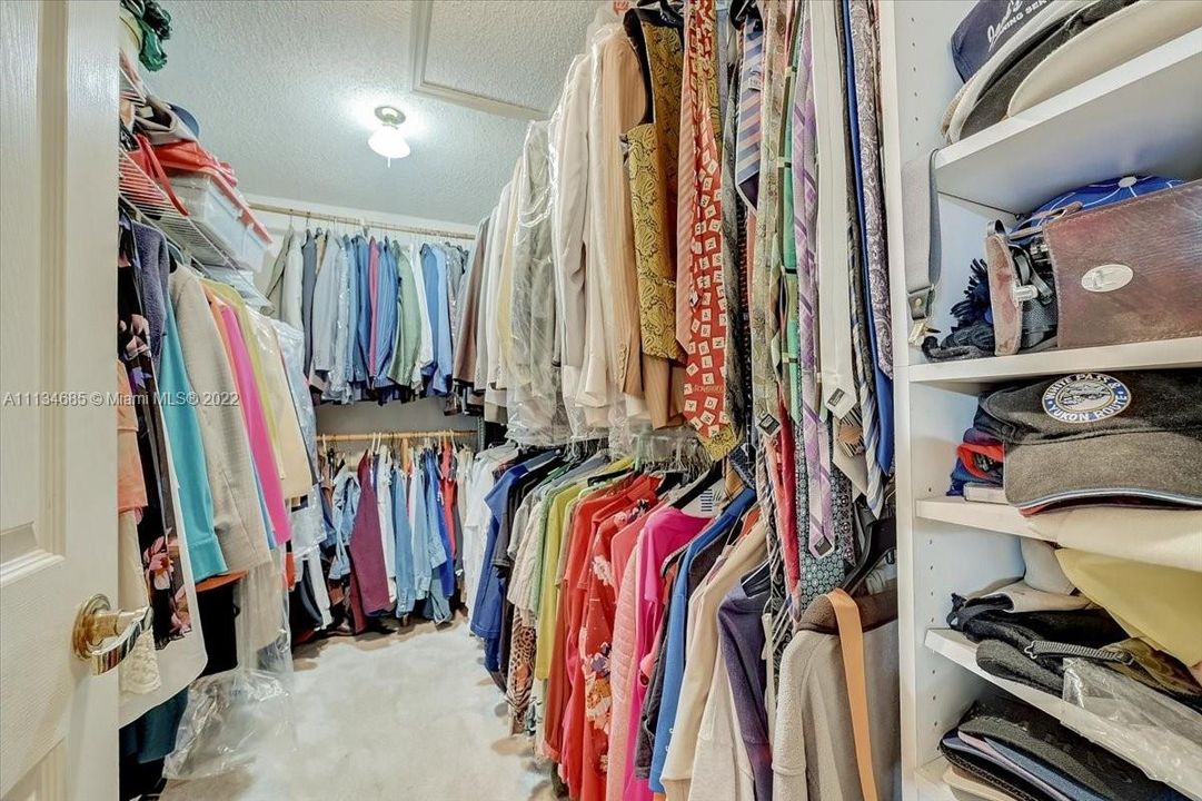 Closet in Primary Bedroom