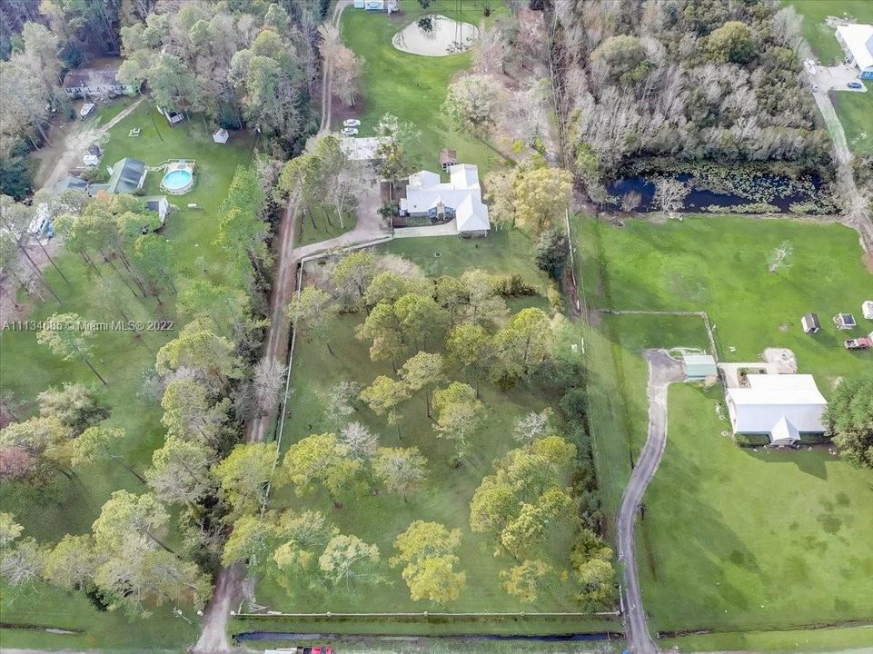 Front Aerial of Property