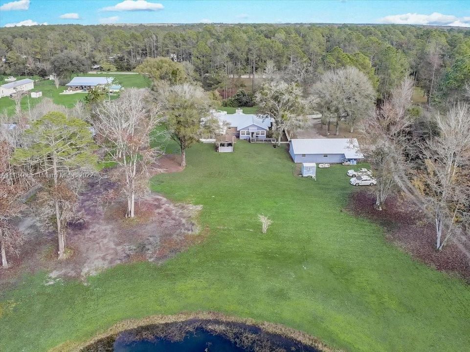 Rear Aerial of Property 2