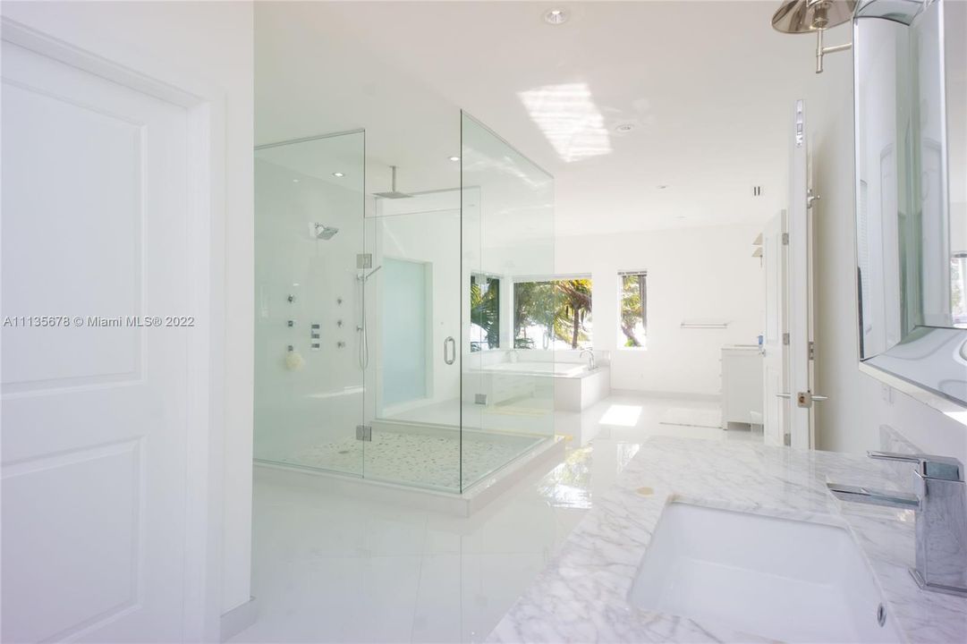 Owner's Bath - Dual Sinks, Shower, Jacuzzi
