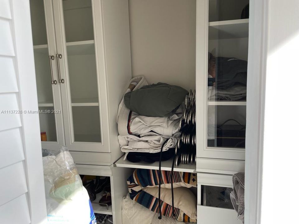Custom closet of 2nd bedroom