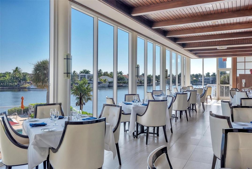 Luxury private restaurant serving lunch and dinner where you can use your $100 monthly voucher