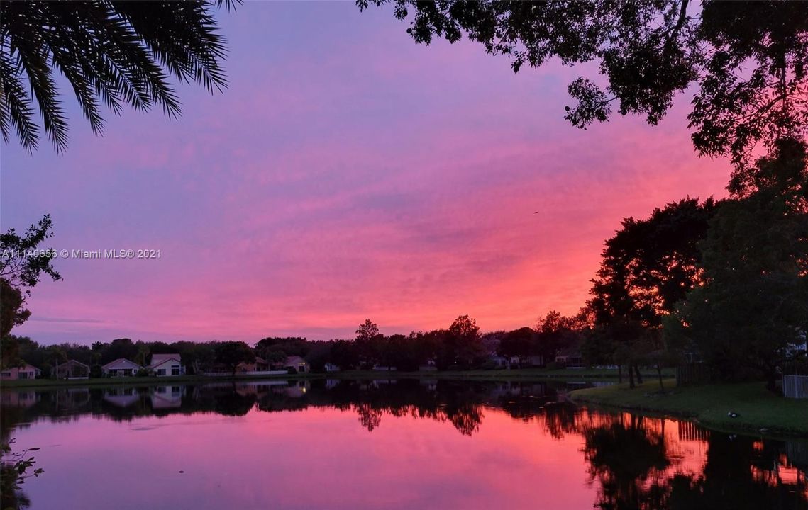 Sunset photo of Lake
