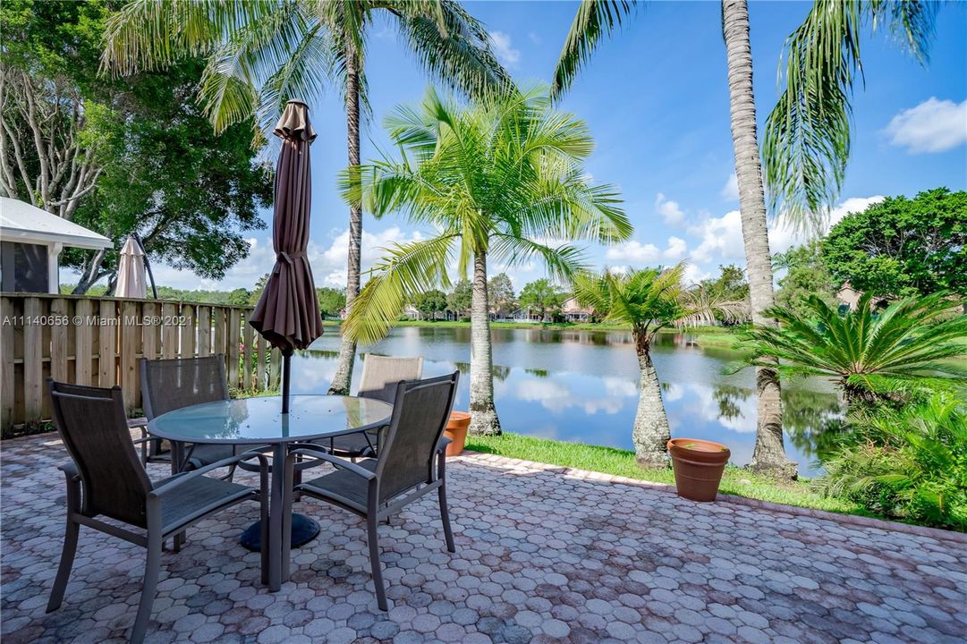 Patio view of lake 2