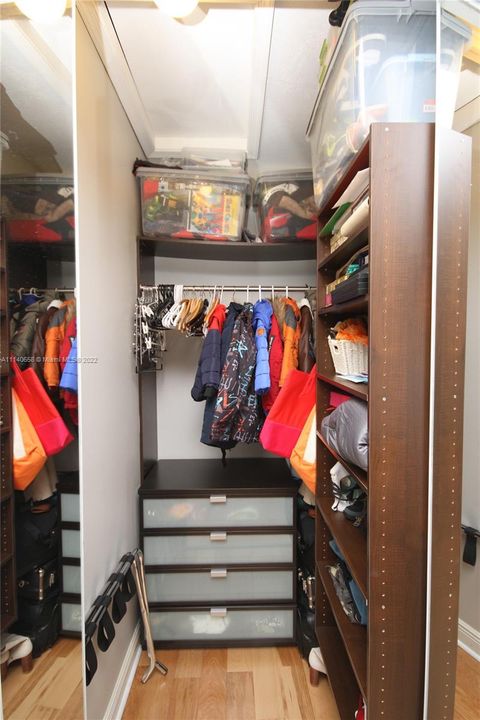 2nd bedroom closet