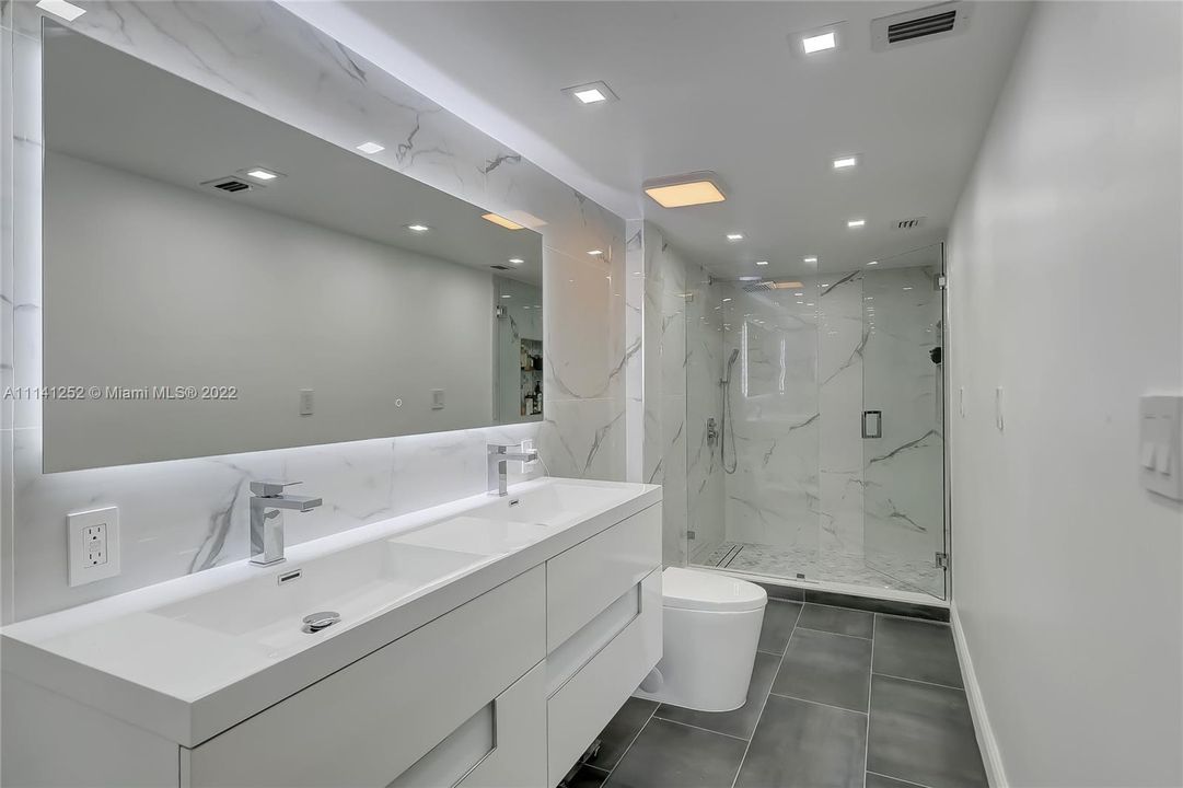 Gorgeous updated bathrooms