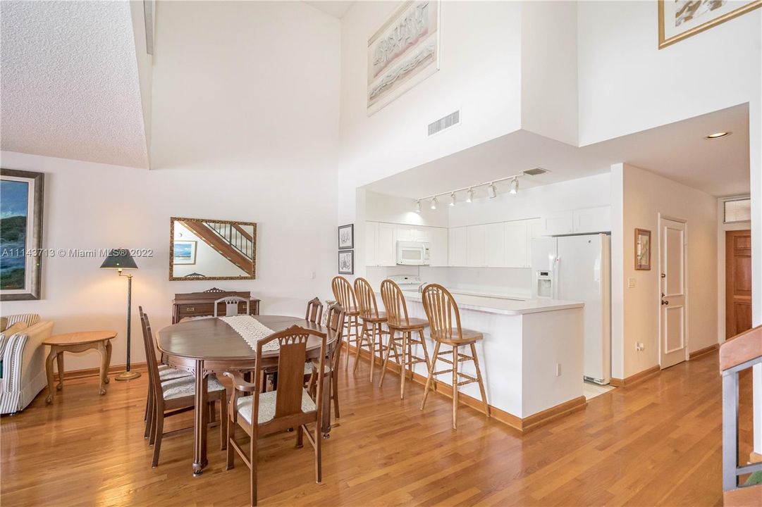 Dining kitchen area.