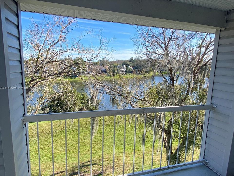 Balcony with Lake View