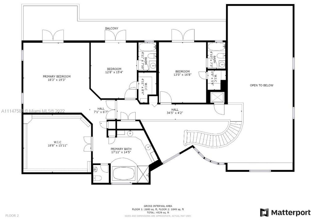 Vendido Recientemente: $1,300,000 (4 camas, 5 baños, 4853 Pies cuadrados)