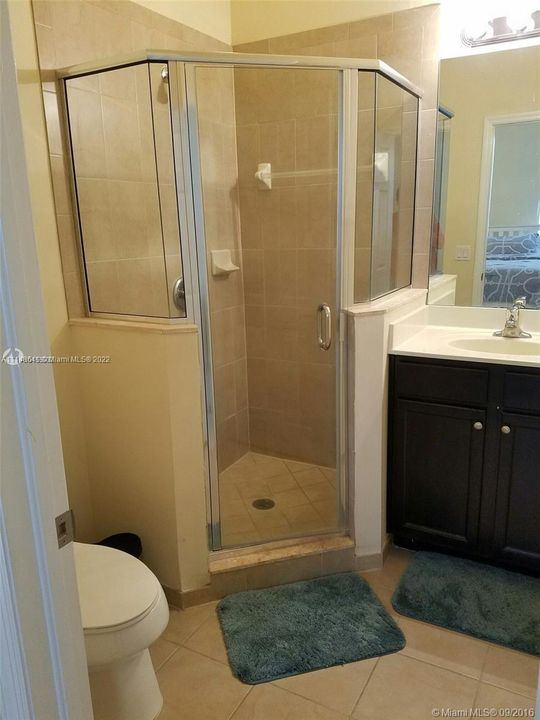 bathroom with shower studio