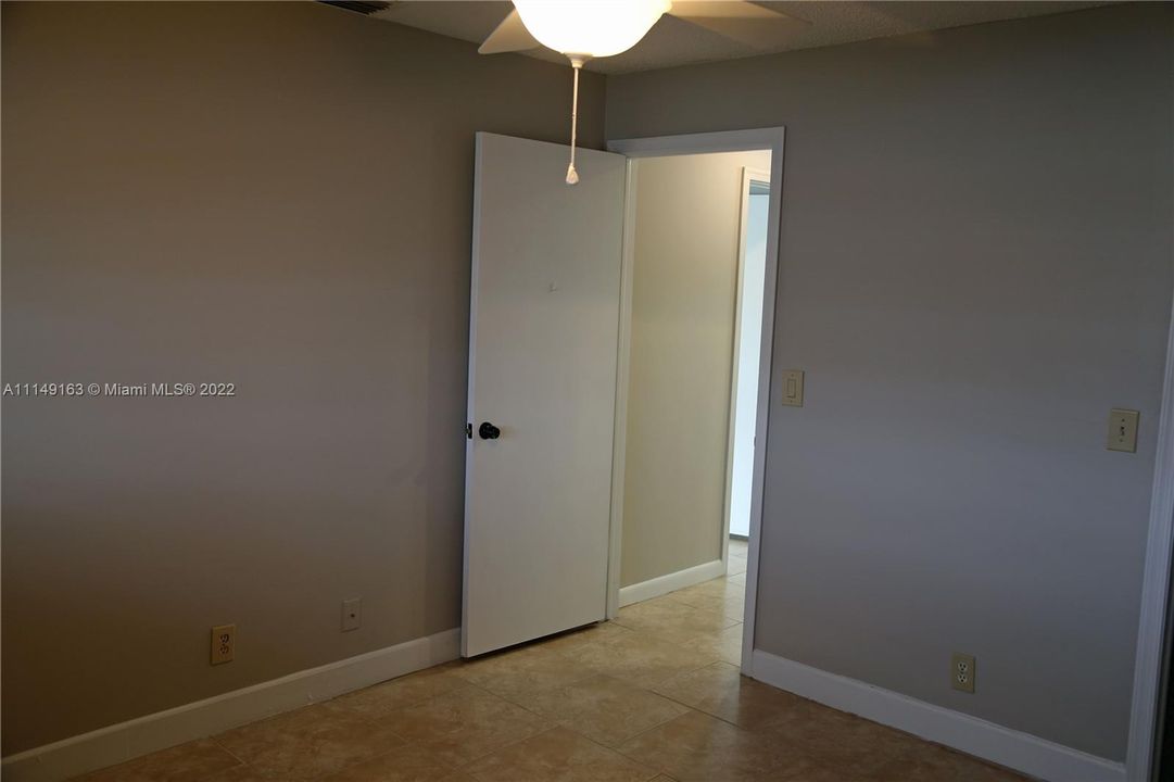 Entrance to second bedroom