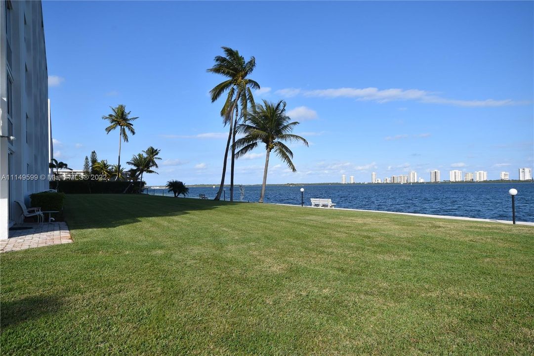 Lots of green space to enjoy the amazing view