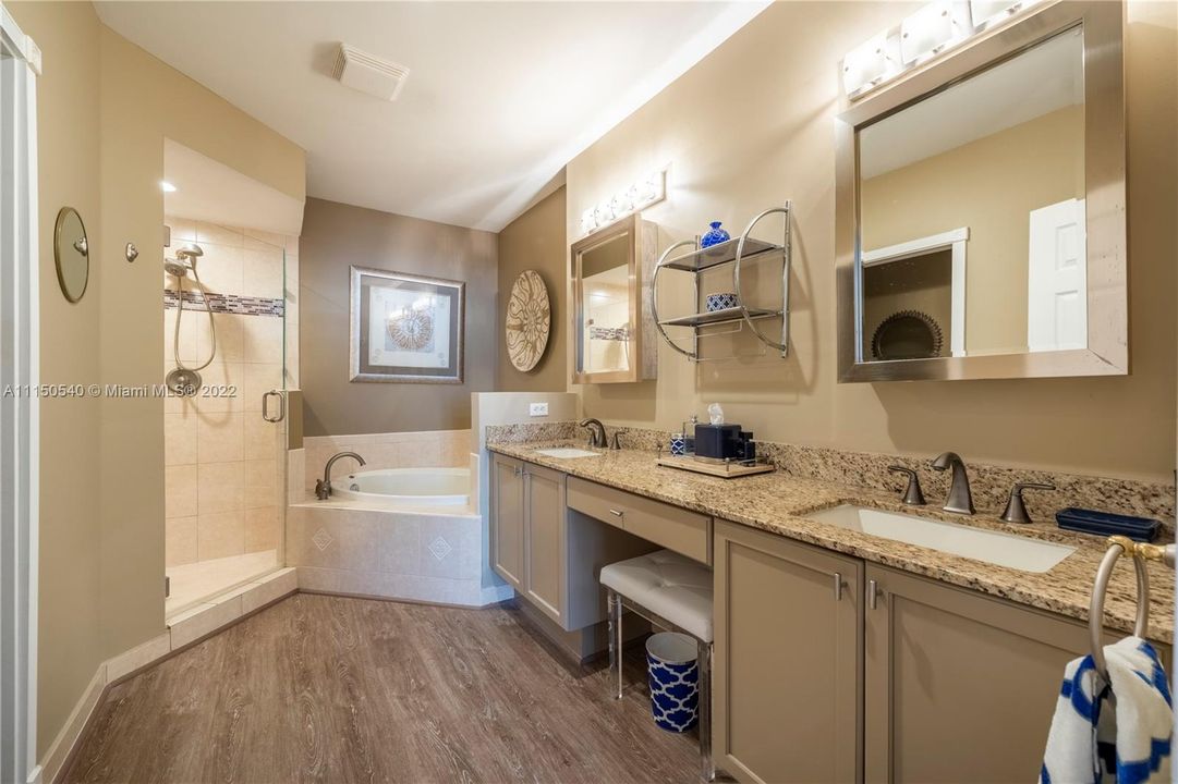 Master bathroom